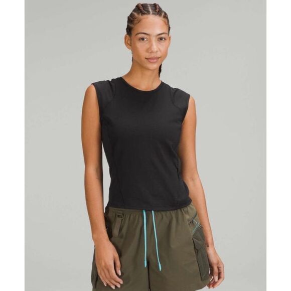 Lululemon Cap Sleeve Hiking Tank Top - Picture 1 of 8
